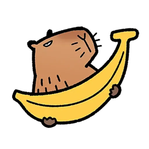 水豚卡皮與芭樂 - Sticker 10