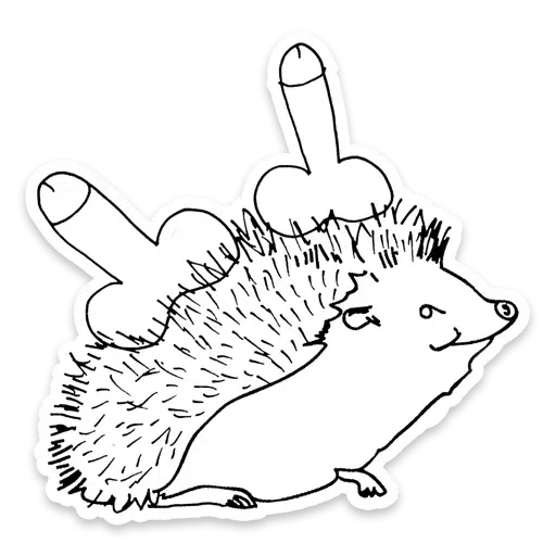 B&W - Sticker 9