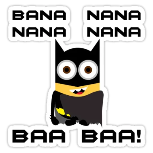 Minions - Sticker 12