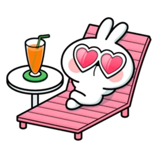 SpoiledRabbit_Summer_SeRaMo - Sticker 20
