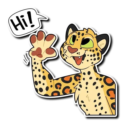 Leopard - Sticker 12