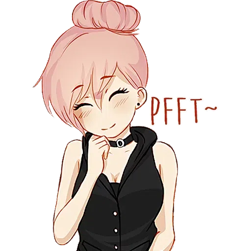 Pink hair💌 - Sticker 17