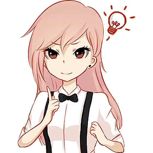 Pink hair💌 - Sticker 13