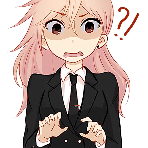 Pink hair💌 - Sticker 19