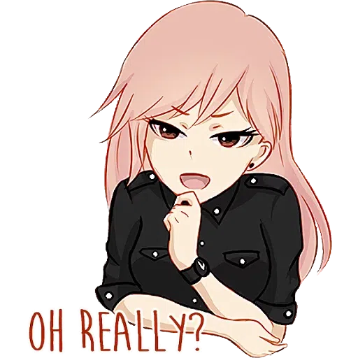 Pink hair💌 - Sticker 9