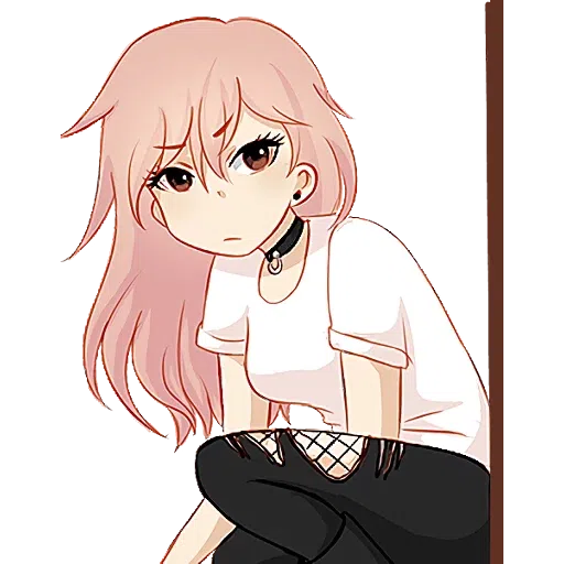 Pink hair💌 - Sticker 16