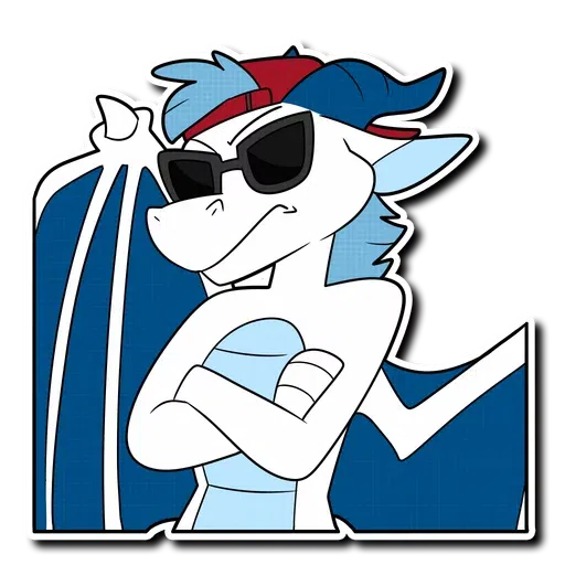 Teal emotes 6 - Sticker 12