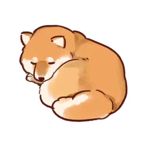 Soft and cute dog - Sticker 30