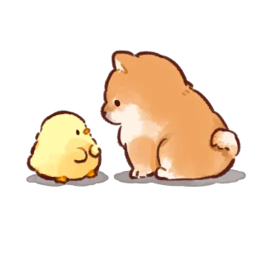 Soft and cute dog - Sticker 13