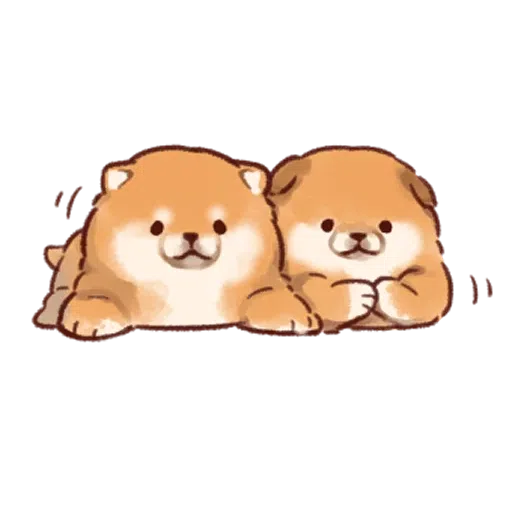Soft and cute dog - Sticker 9