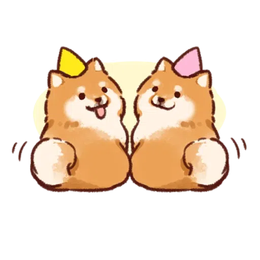Soft and cute dog - Sticker 12