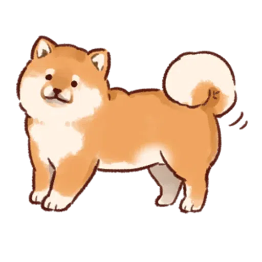 Soft and cute dog - Sticker 20