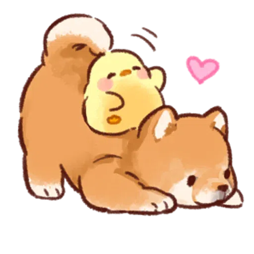 Soft and cute dog - Sticker 14