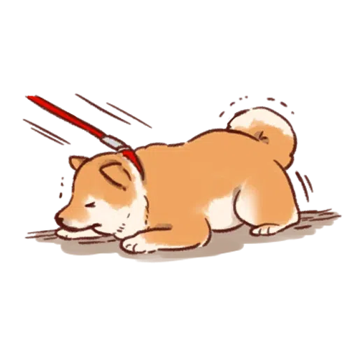 Soft and cute dog - Sticker 26