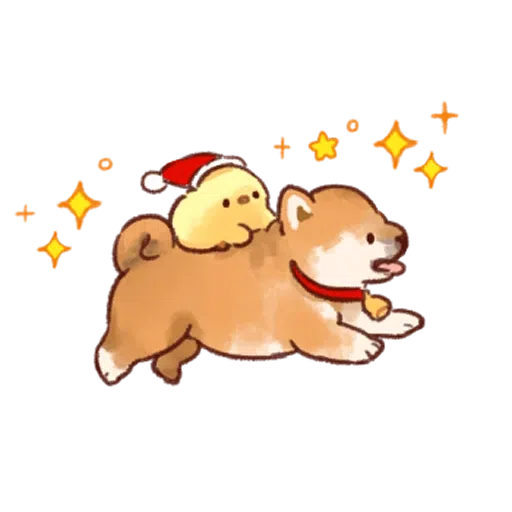 Soft and cute dog - Sticker 15