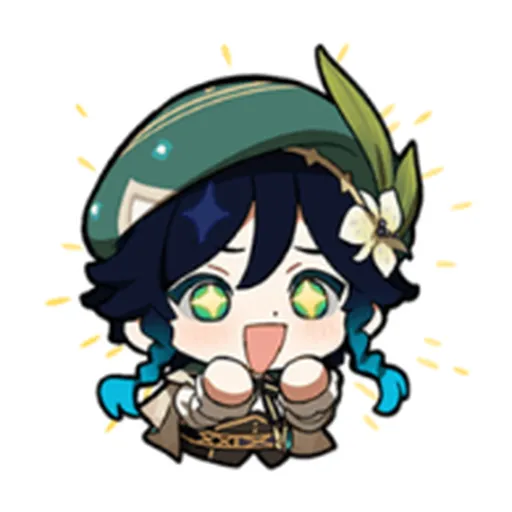 Paimon's Paintings Set 2 - Sticker 12