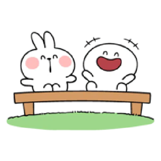 Rabbit Smile Person 3 - Sticker 17