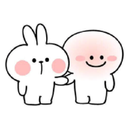 Rabbit Smile Person 3 - Sticker 12