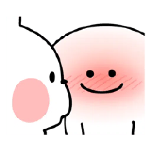 Rabbit Smile Person 3 - Sticker 9
