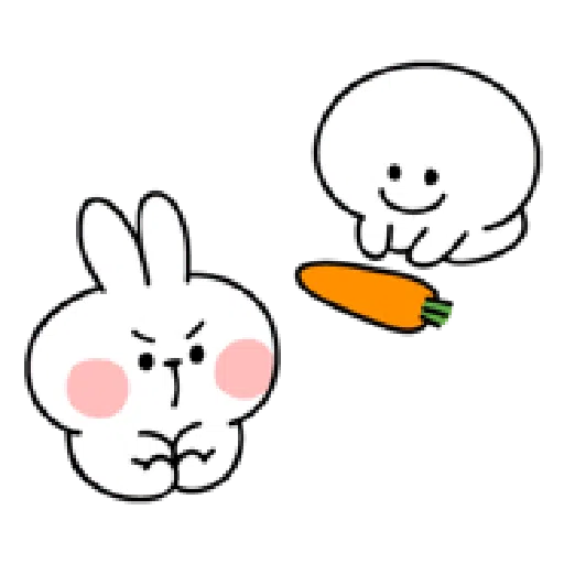 Rabbit Smile Person 3 - Sticker 27