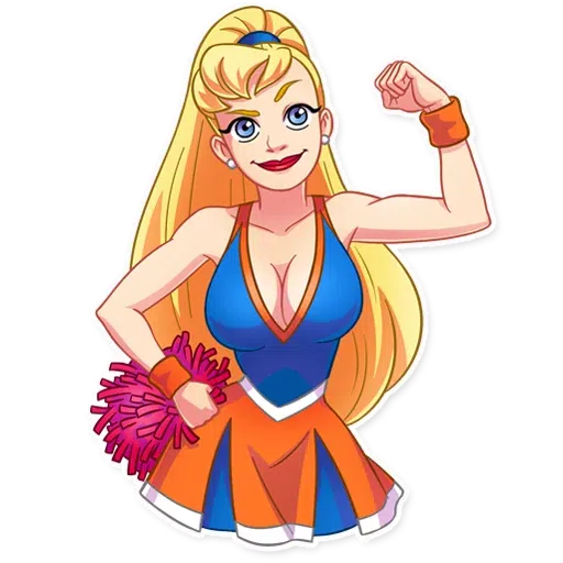 Cheerleader 1 - Sticker 18