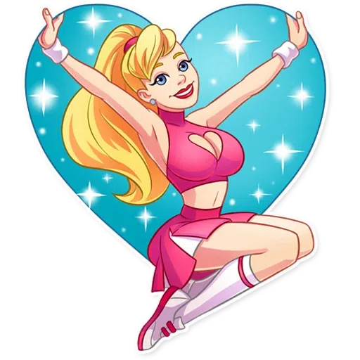 Cheerleader 1 - Sticker 9