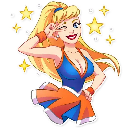 Cheerleader 1 - Sticker 13