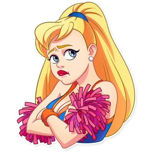 Cheerleader 1 - Sticker 11