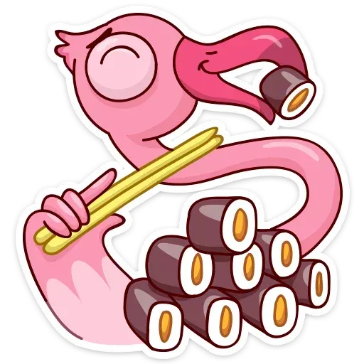 Flamingo - Sticker 24
