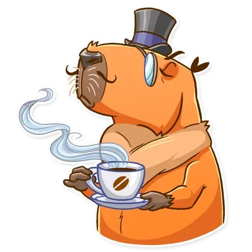 Mr. Capybara - Sticker 14