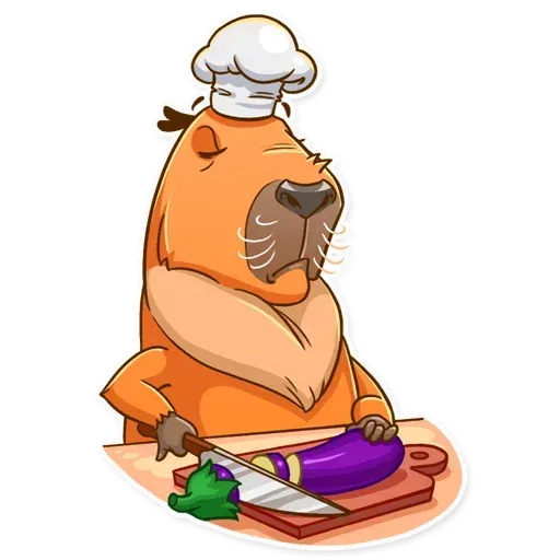 Mr. Capybara - Sticker 21