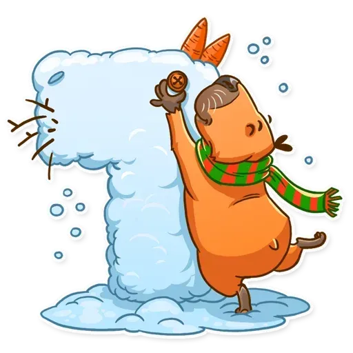 Mr. Capybara - Sticker 25