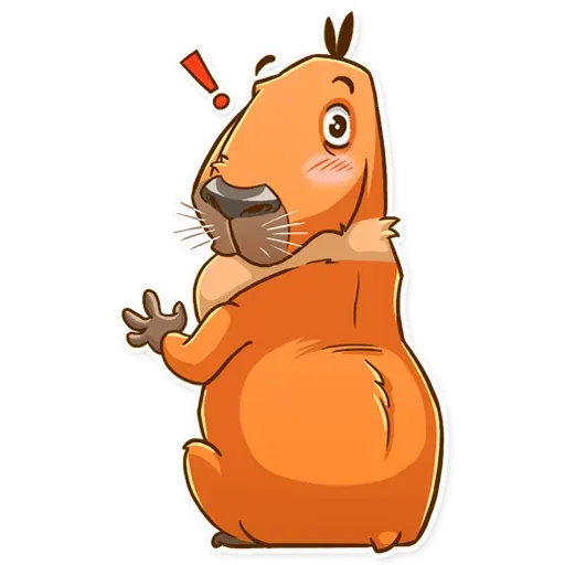 Mr. Capybara - Sticker 12