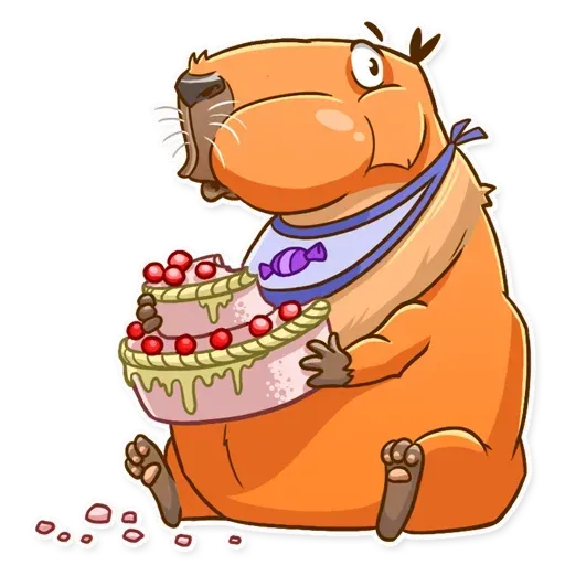 Mr. Capybara - Sticker 19