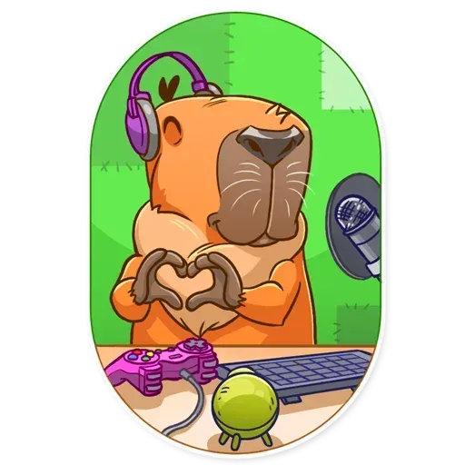 Mr. Capybara - Sticker 18