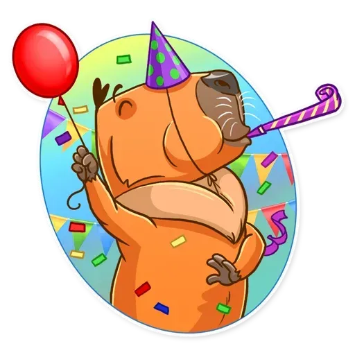 Mr. Capybara - Sticker 29