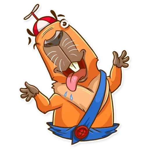 Mr. Capybara - Sticker 15
