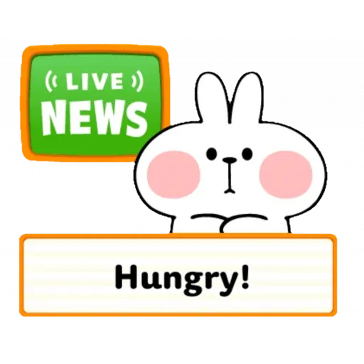 Spoiled rabbit speech - Sticker 22
