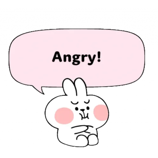 Spoiled rabbit speech - Sticker 19