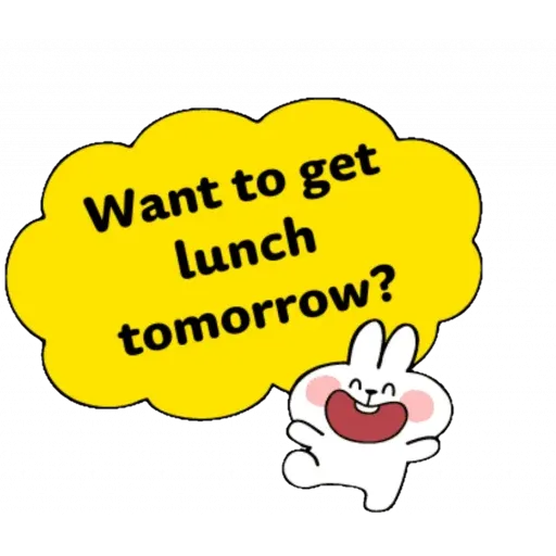 Spoiled rabbit speech - Sticker 17