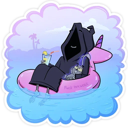 Universe of the cat Stepan - Sticker 9
