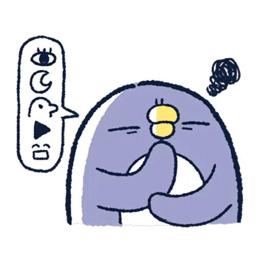 肥企鵝的內心話3 & 4 （3） - Sticker 11