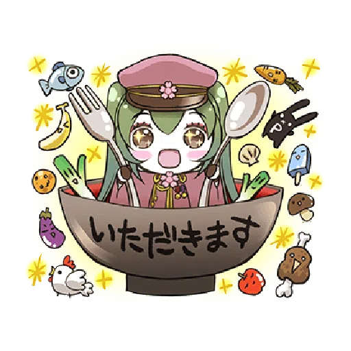 Hatsune Miku senbonsakura - Sticker 18