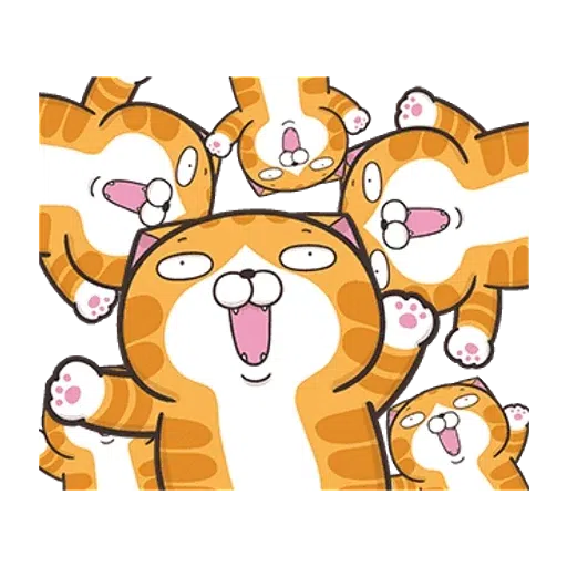 白爛貓英文版 - Sticker 16