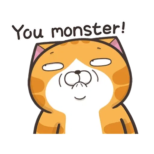 白爛貓英文版 - Sticker 23
