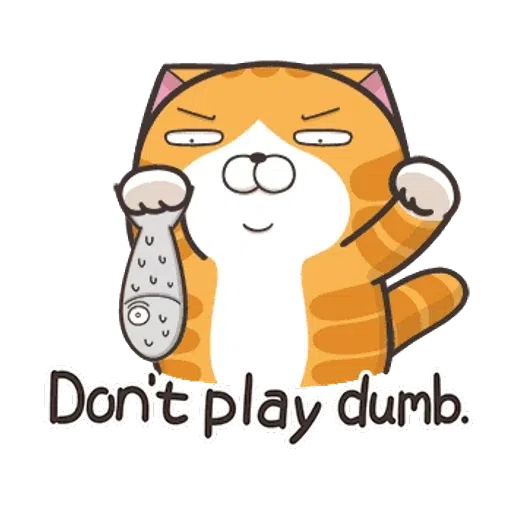 白爛貓英文版 - Sticker 24