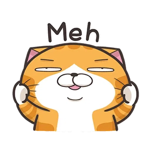 白爛貓英文版 - Sticker 18