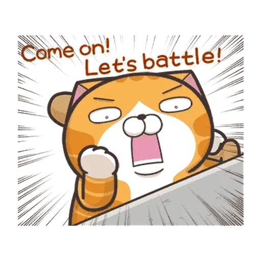 白爛貓英文版 - Sticker 14