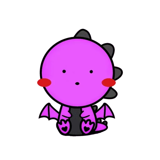 Purple Dragon - Sticker 16