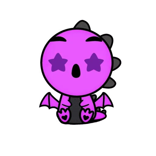 Purple Dragon - Sticker 12